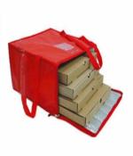 Bolso térmico para 4 cajas de pizza de 52x52 con cierre y velcro