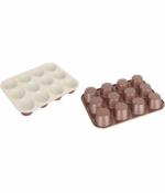 Molde Cerámica Antiadherente X12 Muffins Cupcakes
