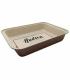 Asadera Rectangular 37x25cm De Cerámica Antiadherente Hudson