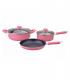 Bateria de cocina 5pz Rosa Hudson Valley