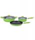 Bateria De Cocina 5pz verde Hudson Valley